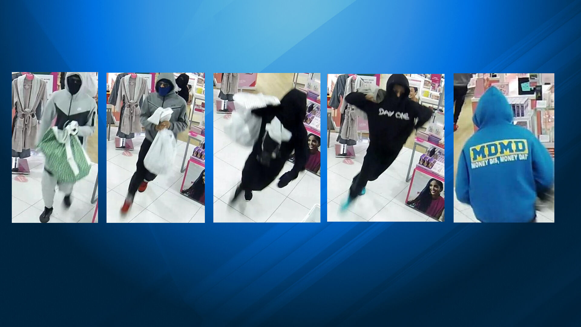 Five suspects in Ulta theft